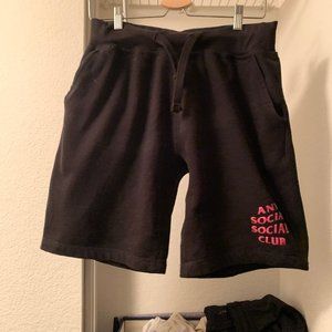 Anti Social Social Club Sweat Shorts Medium ASSC